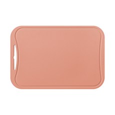 국산 로야 사각 실리콘 도마, 핑크, 1개