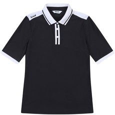 볼빅 여성용 골프 5부소매 폴로 티셔츠 VLTSN304BK10010