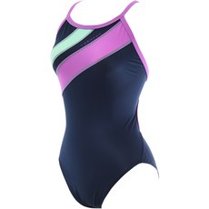 토네이도 여성용 세미컷 원피스 수영복 SLS3319