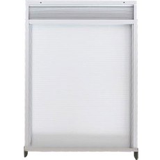 유이테크 창문형 에어컨 설치키트 스테인레스 100-150CM, WK-15S, 1개