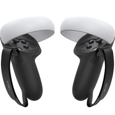Kiwi Design Oculus Quest 2 Kiwi 2nd Generation Controller Grip Cover Ambidextrous Set Strap 黑色, 1套, 單品