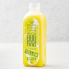부트온 클렌즈 48시간 옐로우 주스, 950ml, 1개