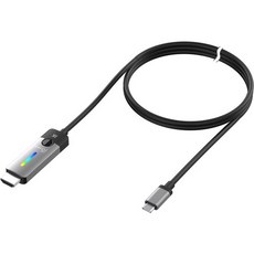 J5CREATE USB-C to HDMI 2.1 8K 60Hz 어댑터 케이블 JCC157, 1.8m, 혼합색상, 1개