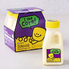 연세우유 초당 옥수수우유, 240ml, 4개입