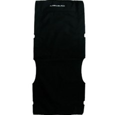 알래스카블랙 캠핑 의자 천갈이 시트 릴렉스 체어용, 블랙, 1개