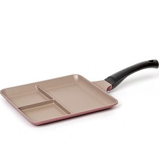 퀸센스 인덕션 모담 사각 멀티 나눔팬 21cm, 29x29cm, 1개