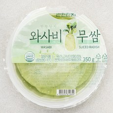 반찬단지 와사비 무쌈, 350g, 1개