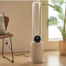 이노크아든 날개없는 타워형 무드등 리모컨 선풍기 IA-NF1000, 1개 - 이미지 4