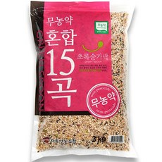 초록숟가락 무농약 혼합15곡, 1개, 3kg