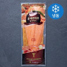 훈제연어포 슬라이스 (냉동), 1kg, 1개