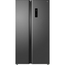 TCL 양문형 냉장고 600L 방문설치, 그레이,