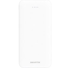 스마텍 듀얼포트 5V 보조배터리 20000mAh, 화이트, STPB-SL2(WH)