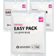 컴팩 이지 밸브형 압축팩 중형, 1개입, 3개