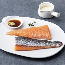 블루씨푸드 노르웨이 생연어 스테이크 (냉장), 200g, 1개
