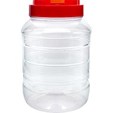 Mirco Korea大容量浸泡酒瓶 圓形透明, 1個, 12L