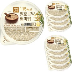빼빼곤약 발효곤약현미밥, 150g, 10개