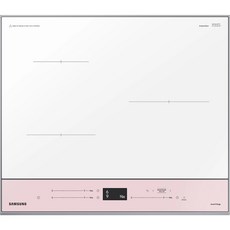 삼성전자 BESPOKE 빌트인 인덕션 3구 글램 핑크 방문설치, NZ63CB6506XP