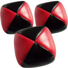 YogojoGo雜耍球 05 紅色與黑色 63mm, 3個