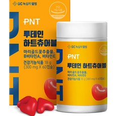 GC녹십자웰빙 PNT 루테인 하트츄어블, 1개, 18g