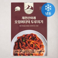 제천산아래 오징어더덕 두루치기 (냉동), 300g, 1개