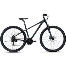 알톤스포츠 글림 M21 MTB 자전거 470 미조립, 매트 블랙, 183cm
