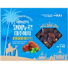 코이누르 대추야자 파르드, 1kg, 1개