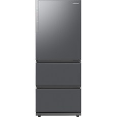 삼성전자 김치플러스 3도어 프리스탠딩 냉장고 328L 방문설치, 리파인드 이녹스,