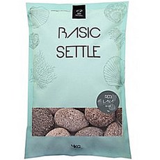 세틀 베이직 페블 자갈 4kg, 레드라바, 1개