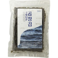 완도 특산물 무조미 구워나온 곱창김 25p, 75g, 1개 - 무조미김