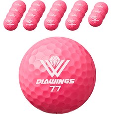 다이아윙스 고반발 비거리 전용 장타 골프공 X2, 핑크, 1개입, 20개