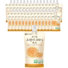 온네이쳐 유기농 오렌지 100% 주스, 100ml, 30개