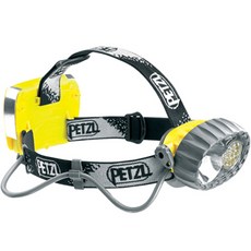 petzl Duo LED 14工業用頭燈 AP-E72P, 黑+黃, 1個