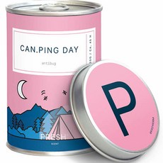 PRESH 大豆香氛蠟燭 M號, 220g, Can.ping Day 驅蟲, 1罐