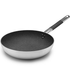 PentoleAgnelli 인덕션 파스타용 Non stick 코팅 알루미늄 SHARK SKIN 후라이팬, 24cm, 1개