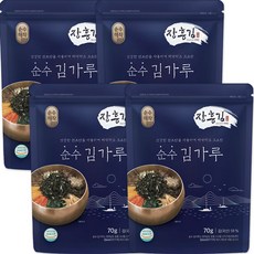 순수해작 순수 김가루, 70g, 4개