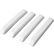 오토반 블랙슈트 라벨반사 차량용 도어가드 4p, 화이트, 1세트 화이트, 1개