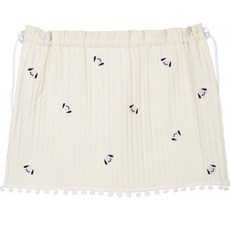 지앤와이 차량용 누빔 방풍 햇빛가리개, 폼폼강아지, 1개