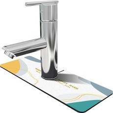 Daysoy Keep Clean水龍頭墊 圓形孔 10*38cm, N02, 1個