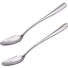테이블아트 스텐304 아트 중스푼, 혼합색상, 2개