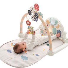 하베브릭스 유아용 바람개비 아기체육관, 혼합색상