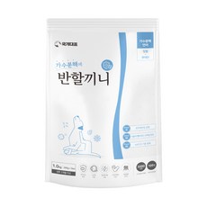 국개대표 강아지 반할끼니 가수분해 사료 1kg, 연어, 1개