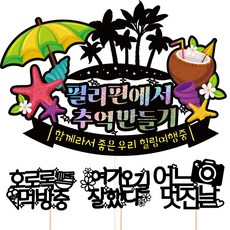 비비드레인 필리핀 여행 토퍼 세트