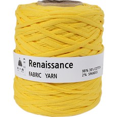 yarna 패브릭얀 르네상스 뜨개실 500g, 5.노랑, 1개