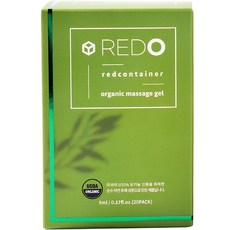 레드컨테이너 REDO 마사지젤 20p, 1개, 100ml