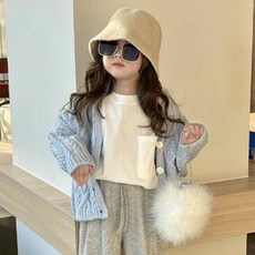 아르베 아동용 시나몬 가디건