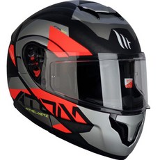 엠티헬멧 아톰 SV 오토바이 시스템 헬멧 + 핀락 필름 세트, W17 MATT RED(헬멧)