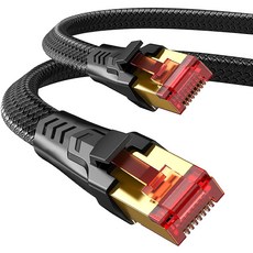 Codeway CAT.8 LAN 電纜 高速互聯網 LAN 電纜, 1條, 2m