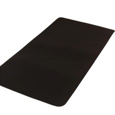 나하로 가죽 데스크 매트, 블랙, 1개