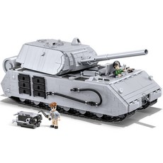 COBI 탱크 PANZER VIII MAUS 레고호환블럭 2559 혼합색상