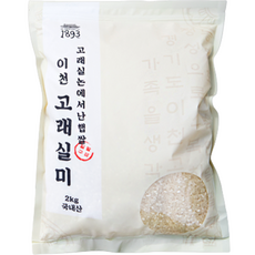 고래실미 이천쌀, 2kg, 1개